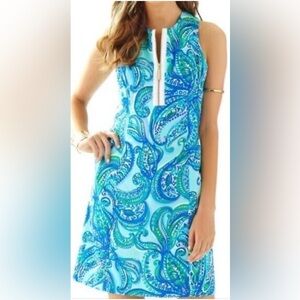 COPY - Lily Pullitzer Paisley Blue Midi Dress